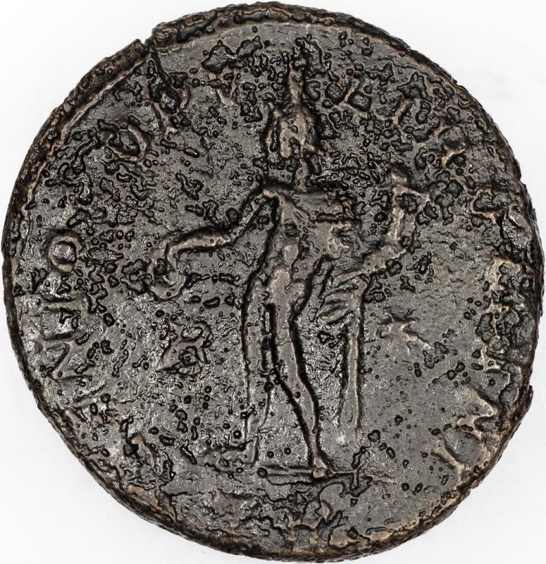 Римская империя · Diocletian · Follis · II в., реверс, Федеральное государственное бюджетное учреждение культуры "Государственный музей изобразительных искусств имени А.С. Пушкина"