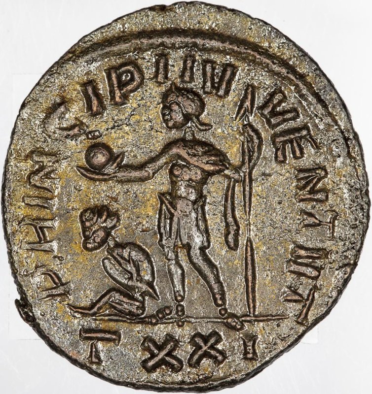 Римская империя · Carinus · Antoninianus · II в., реверс, Федеральное государственное бюджетное учреждение культуры "Государственный музей изобразительных искусств имени А.С. Пушкина"