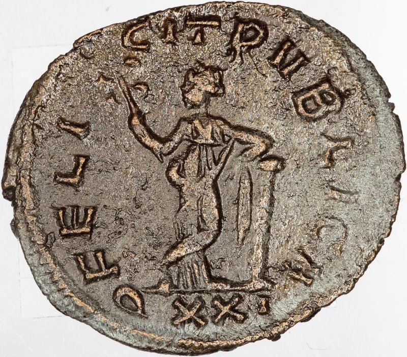 Римская империя · Carinus · Antoninianus · II в., реверс, Федеральное государственное бюджетное учреждение культуры "Государственный музей изобразительных искусств имени А.С. Пушкина"