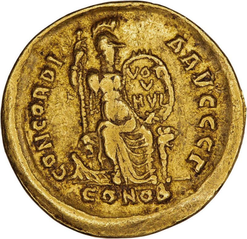 реверс Римская империя · Arcadius · Solidus · III в.