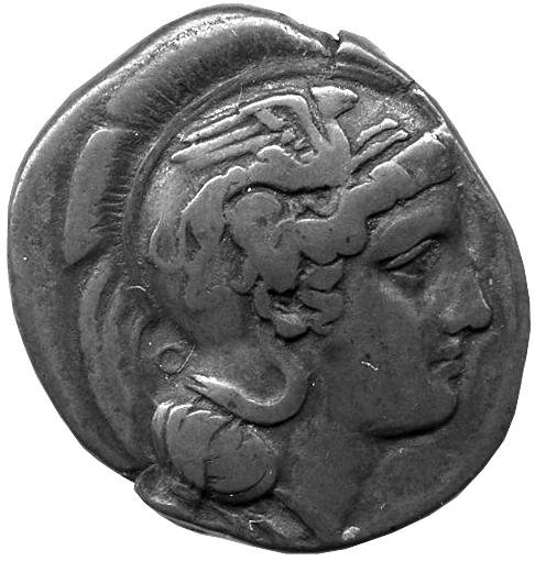 Античная монета · Didrachm · IV в. до н. э., реверс, Федеральное государственное бюджетное учреждение культуры "Государственный музей изобразительных искусств имени А.С. Пушкина"