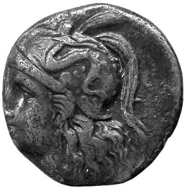 Античная монета · Drachma · III в. до н. э., аверс, Федеральное государственное бюджетное учреждение культуры "Государственный музей изобразительных искусств имени А.С. Пушкина"