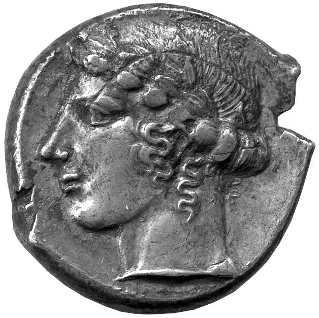 Греция · Tetradrachm · V в. до н. э., реверс, Федеральное государственное бюджетное учреждение культуры "Государственный музей изобразительных искусств имени А.С. Пушкина"