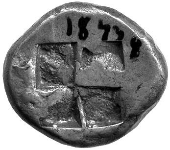 Греция · Drachma · V в. до н. э., аверс, Федеральное государственное бюджетное учреждение культуры "Государственный музей изобразительных искусств имени А.С. Пушкина"