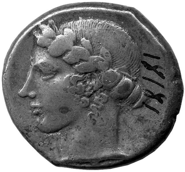 Греция · Tetradrachm · V в. до н. э., реверс, Федеральное государственное бюджетное учреждение культуры "Государственный музей изобразительных искусств имени А.С. Пушкина"