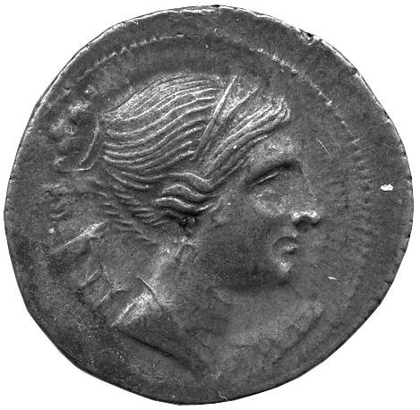 Античная монета · Drachma · III в. до н. э., аверс, Федеральное государственное бюджетное учреждение культуры "Государственный музей изобразительных искусств имени А.С. Пушкина"