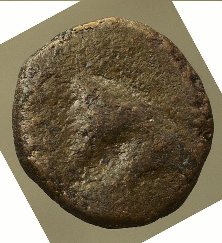 Античная монета · Drachma · III в. до н. э., аверс, Федеральное государственное бюджетное учреждение культуры "Государственный музей изобразительных искусств имени А.С. Пушкина"