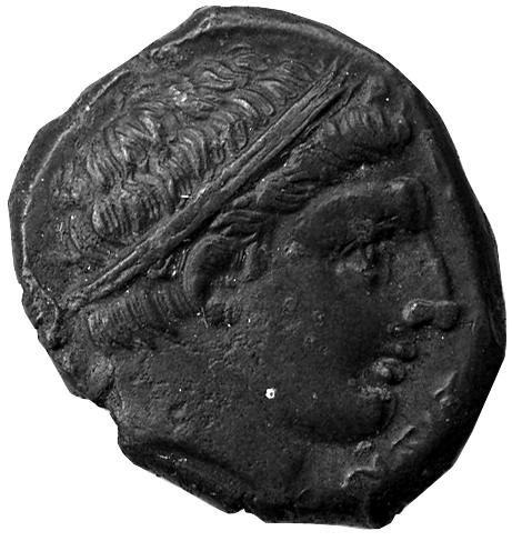 Греция · Agathocles of Syracuse · III в. до н. э., аверс, Федеральное государственное бюджетное учреждение культуры "Государственный музей изобразительных искусств имени А.С. Пушкина"