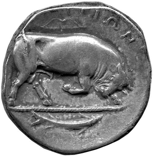 Греция · Stater · III в. до н. э., аверс, Федеральное государственное бюджетное учреждение культуры "Государственный музей изобразительных искусств имени А.С. Пушкина"