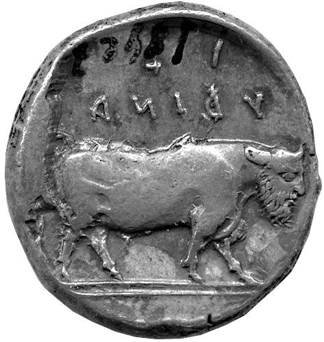 Греция · Didrachm · IV в. до н. э., аверс, Федеральное государственное бюджетное учреждение культуры "Государственный музей изобразительных искусств имени А.С. Пушкина"