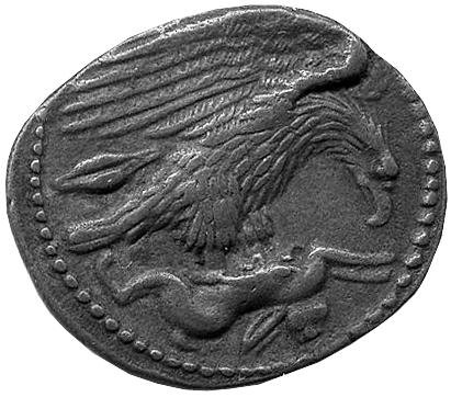 Греция · Hemidrachm · V в. до н. э., реверс, Федеральное государственное бюджетное учреждение культуры "Государственный музей изобразительных искусств имени А.С. Пушкина"