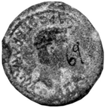 Боспор · Aspurgus of Bosporus · Assarion · I в., аверс, Федеральное государственное бюджетное учреждение культуры "Государственный музей изобразительных искусств имени А.С. Пушкина"