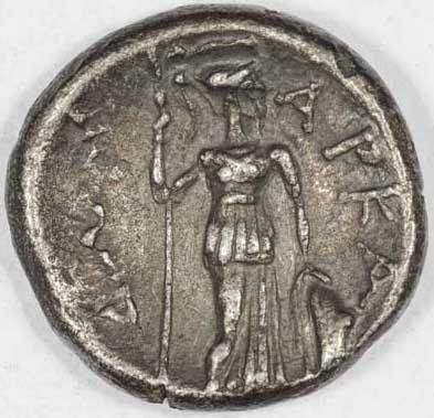 Греция · Drachma · III в. до н. э., реверс, Федеральное государственное бюджетное учреждение культуры "Государственный музей изобразительных искусств имени А.С. Пушкина"