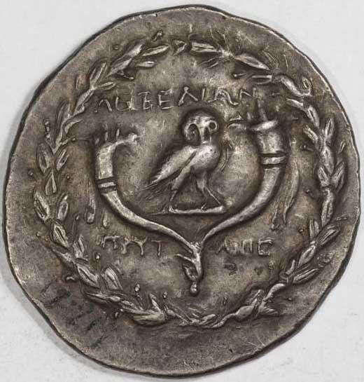 реверс Греция · Tetradrachm · II в. до н. э.