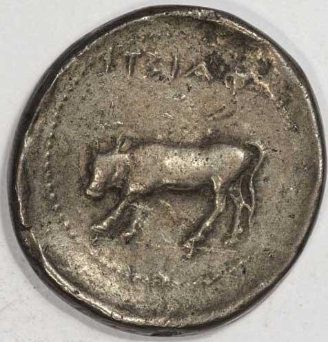Греция · Stater · III в. до н. э., реверс, Федеральное государственное бюджетное учреждение культуры "Государственный музей изобразительных искусств имени А.С. Пушкина"