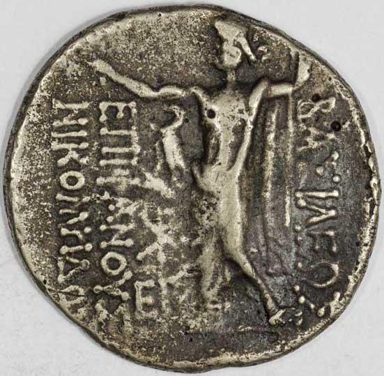 Греция · Tetradrachm · I в. до н. э., реверс, Федеральное государственное бюджетное учреждение культуры "Государственный музей изобразительных искусств имени А.С. Пушкина"