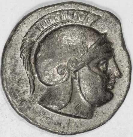 Греция · Didrachm · II в. до н. э., аверс, Государственный музей изобразительных искусств имени А.С. Пушкина