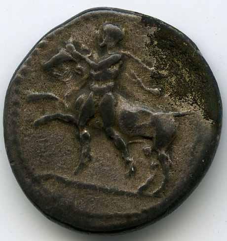 Греция · Drachma · IV в. до н. э., аверс, Федеральное государственное бюджетное учреждение культуры "Государственный музей изобразительных искусств имени А.С. Пушкина"