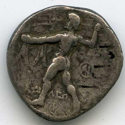 Греция · Drachma · III в. до н. э., реверс, Федеральное государственное бюджетное учреждение культуры "Государственный музей изобразительных искусств имени А.С. Пушкина"