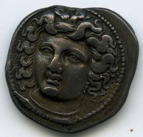 Греция · Drachma · IV в. до н. э., аверс, Федеральное государственное бюджетное учреждение культуры "Государственный музей изобразительных искусств имени А.С. Пушкина"