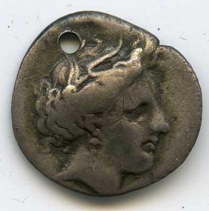 Греция · Hemidrachm · IV в. до н. э., аверс, Федеральное государственное бюджетное учреждение культуры "Государственный музей изобразительных искусств имени А.С. Пушкина"