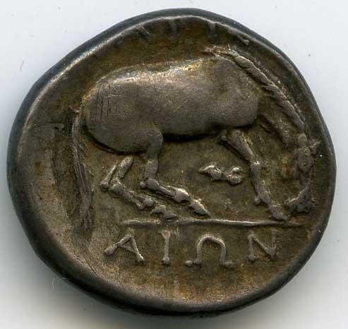 Греция · Drachma · IV в. до н. э., реверс, Федеральное государственное бюджетное учреждение культуры "Государственный музей изобразительных искусств имени А.С. Пушкина"