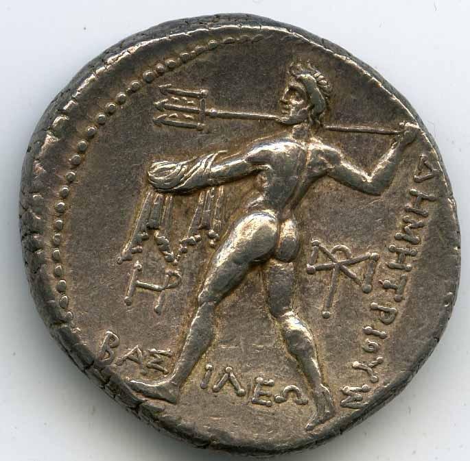Греция · Tetradrachm · III в. до н. э., реверс, Федеральное государственное бюджетное учреждение культуры "Государственный музей изобразительных искусств имени А.С. Пушкина"