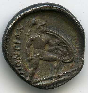 Греция · Hemidrachm · IV в. до н. э., реверс, Федеральное государственное бюджетное учреждение культуры "Государственный музей изобразительных искусств имени А.С. Пушкина"