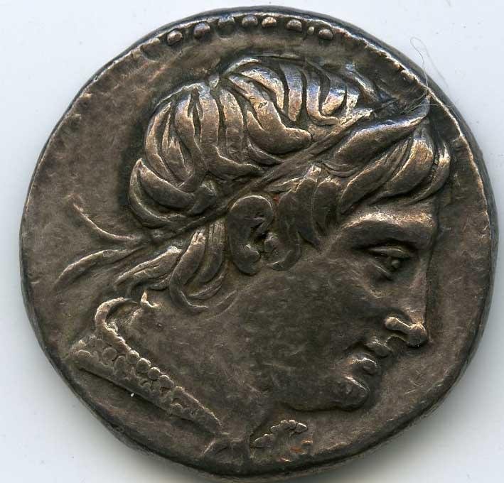 Греция · Tetradrachm · III в. до н. э., аверс, Федеральное государственное бюджетное учреждение культуры "Государственный музей изобразительных искусств имени А.С. Пушкина"