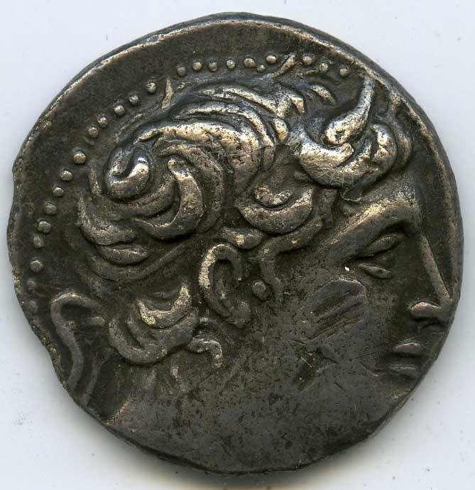Греция · Tetradrachm · III в. до н. э., аверс, Федеральное государственное бюджетное учреждение культуры "Государственный музей изобразительных искусств имени А.С. Пушкина"