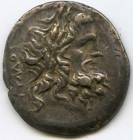Греция · Hemidrachm · II в. до н. э., аверс, Федеральное государственное бюджетное учреждение культуры "Государственный музей изобразительных искусств имени А.С. Пушкина"