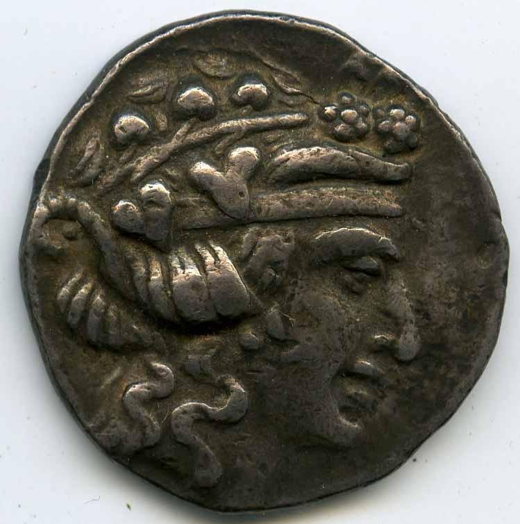 Греция · Tetradrachm · II в. до н. э., аверс, Федеральное государственное бюджетное учреждение культуры "Государственный музей изобразительных искусств имени А.С. Пушкина"
