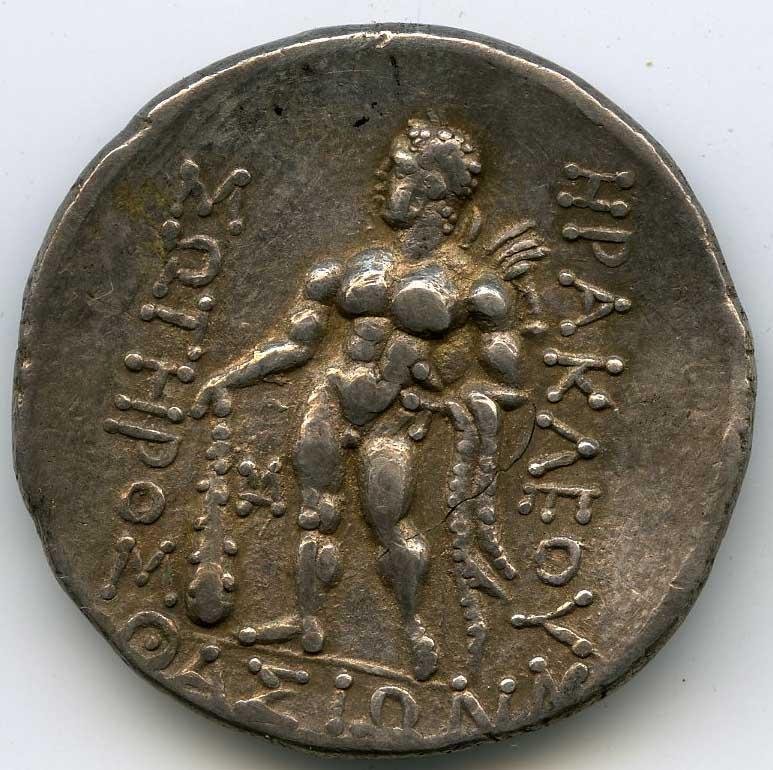 Греция · Tetradrachm · II в. до н. э., реверс, Федеральное государственное бюджетное учреждение культуры "Государственный музей изобразительных искусств имени А.С. Пушкина"