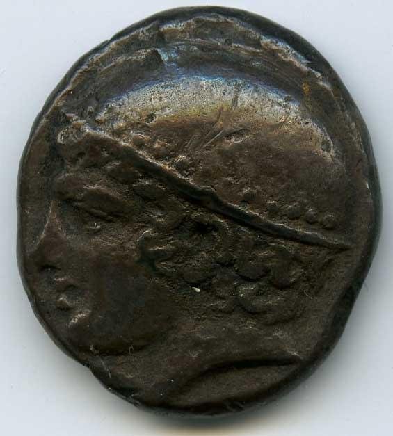 Греция · Tetradrachm · V в. до н. э., аверс, Федеральное государственное бюджетное учреждение культуры "Государственный музей изобразительных искусств имени А.С. Пушкина"