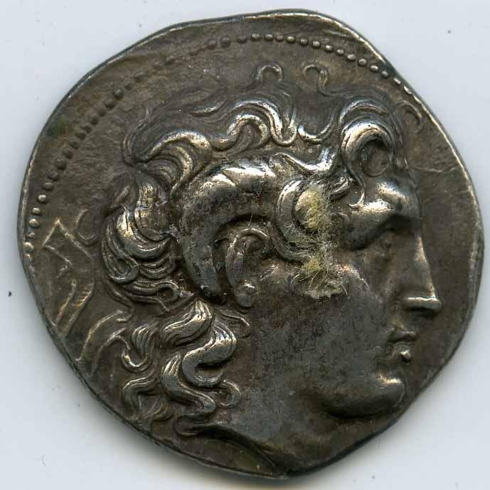 Греция · Lysimachus · Tetradrachm · III в. до н. э., аверс, Федеральное государственное бюджетное учреждение культуры "Государственный музей изобразительных искусств имени А.С. Пушкина"