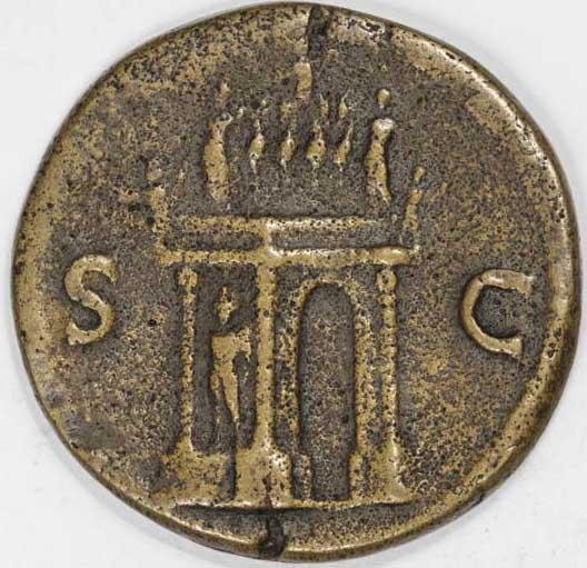 реверс Римская империя · Nero · I в.