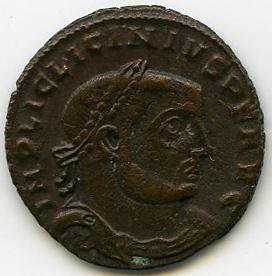 аверс Римская империя · Follis · III в.