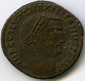аверс Римская империя · Maximian · II в.