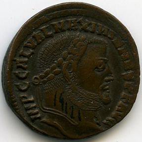 Римская империя · Maximian · II в., аверс, Федеральное государственное бюджетное учреждение культуры "Государственный музей изобразительных искусств имени А.С. Пушкина"