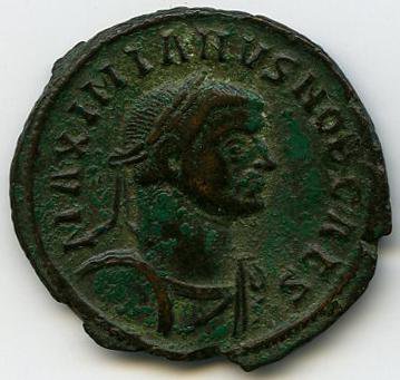 Римская империя · Galerius · III в., аверс, Федеральное государственное бюджетное учреждение культуры "Государственный музей изобразительных искусств имени А.С. Пушкина"