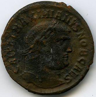 Римская империя · Maximian · II в., аверс, Федеральное государственное бюджетное учреждение культуры "Государственный музей изобразительных искусств имени А.С. Пушкина"