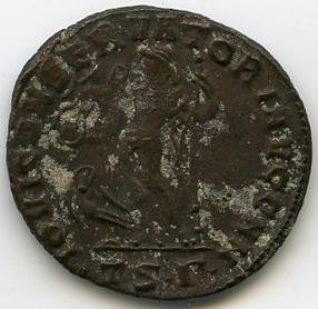 Римская империя · Follis · III в., реверс, Федеральное государственное бюджетное учреждение культуры "Государственный музей изобразительных искусств имени А.С. Пушкина"