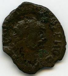 аверс Римская империя · Carausius · Antoninianus · II в.