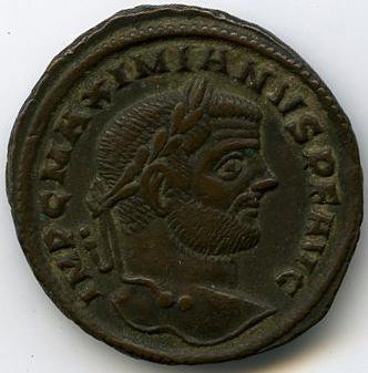 Римская империя · Maximian · II в., аверс, Федеральное государственное бюджетное учреждение культуры "Государственный музей изобразительных искусств имени А.С. Пушкина"