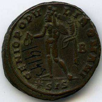 Римская империя · Maximian · II в., реверс, Федеральное государственное бюджетное учреждение культуры "Государственный музей изобразительных искусств имени А.С. Пушкина"