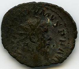 Римская империя · Postumus · Antoninianus · II в., аверс, Федеральное государственное бюджетное учреждение культуры "Государственный музей изобразительных искусств имени А.С. Пушкина"