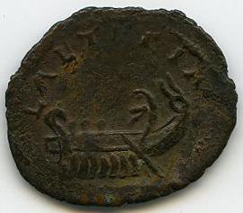 Римская империя · Postumus · Antoninianus · II в., реверс, Федеральное государственное бюджетное учреждение культуры "Государственный музей изобразительных искусств имени А.С. Пушкина"