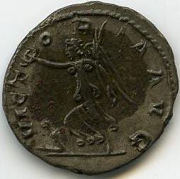 Римская империя · Postumus · Antoninianus · II в., реверс, Федеральное государственное бюджетное учреждение культуры "Государственный музей изобразительных искусств имени А.С. Пушкина"