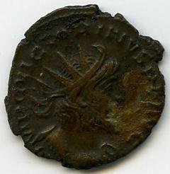 аверс Римская империя · Victorinus · Antoninianus · II в.