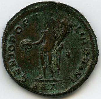 Римская империя · Galerius · III в., реверс, Федеральное государственное бюджетное учреждение культуры "Государственный музей изобразительных искусств имени А.С. Пушкина"